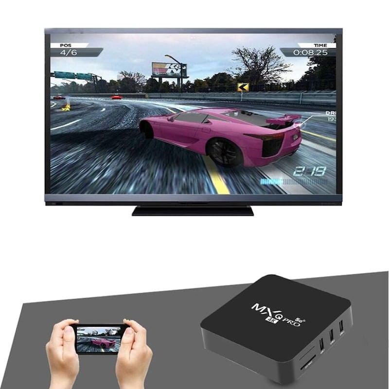 MXQ Pro 5g 4K 2Go 16Go Android 10 - Android TV - Ítem1