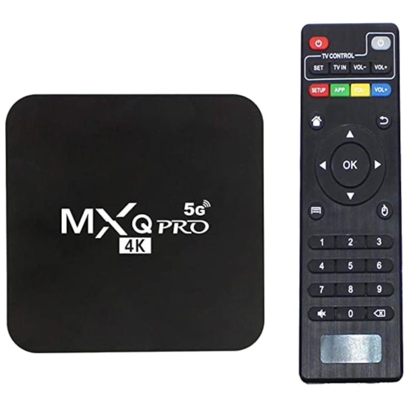 MXQ Pro 5G 4K 1GB/8GB Dual Wifi Android 11 - Android TV - Ítem