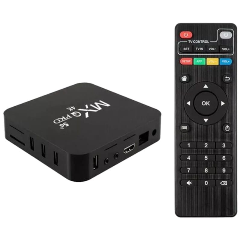 MXQ Pro 5G 4K 1GB/8GB Dual Wifi Android 11 - Android TV - Ítem1