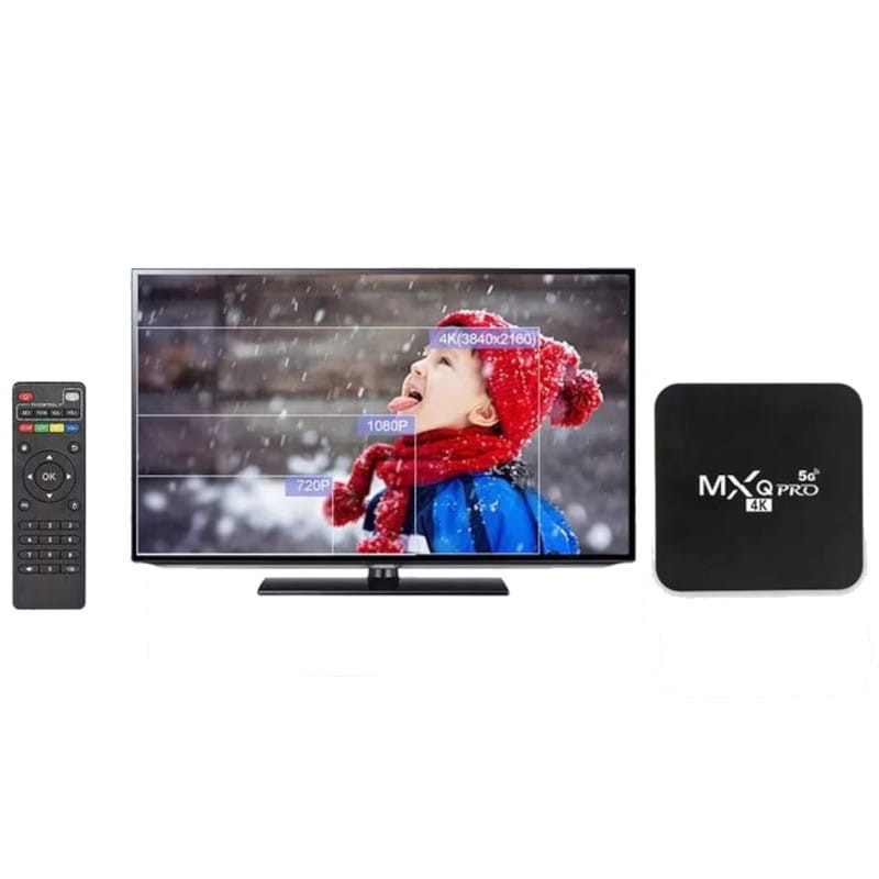 MXQ Pro 4K 2 GB/16GB Wifi Dual Android 11 - Android TV - Item3