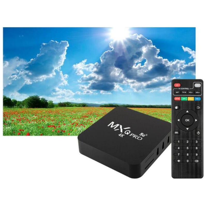 MXQ Pro 4K 2 GB/16GB Wifi Dual Android 11 - Android TV - Item5