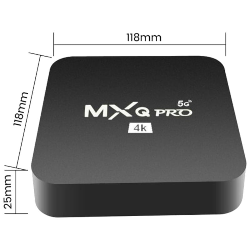 MXQ Pro 4K 2 GB/16GB Wifi Dual Android 11 - Android TV - Item7