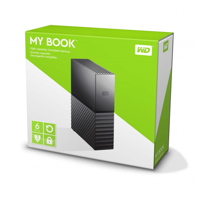 Western Digital My Book 6 TB Micro-USB B 3.2 Gen 1 Negro - Disco Duro Externo de Escritorio - Ítem4