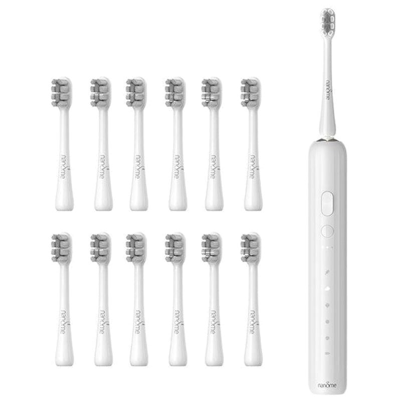 Cepillo de dientes Nandme NX7000 con 12 Cabezales Blanco - Ítem1