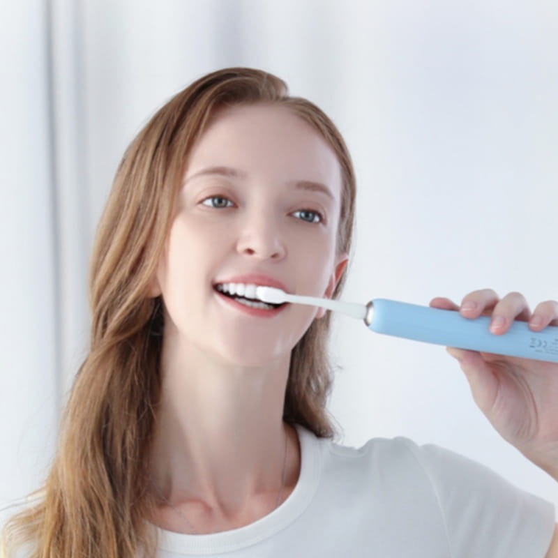Cepillo de dientes Nandme NX7000 con 12 Cabezales Azul - Ítem2