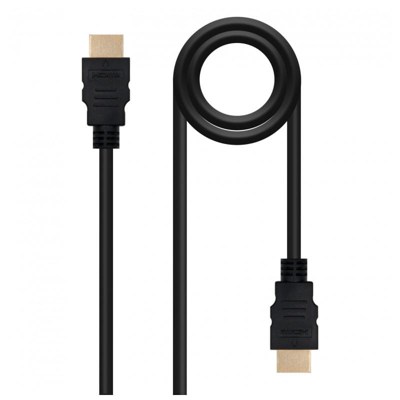 Nanocable HDMI / Mâle - Mâle / Noir - Câble - Ítem1