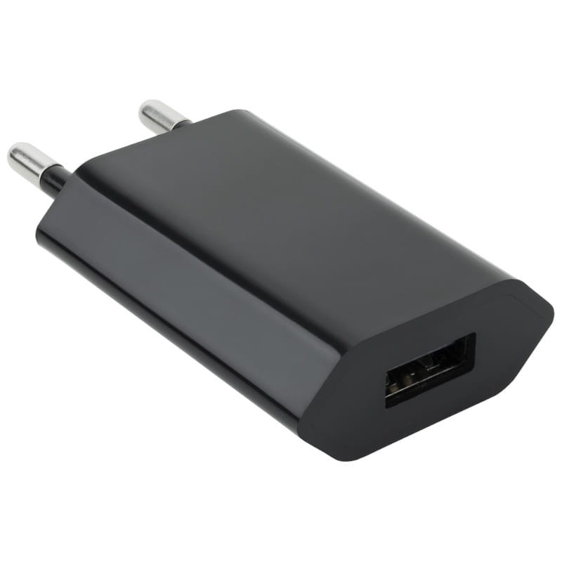 Chargeur USB 1 Port 5V 1A 1A noir