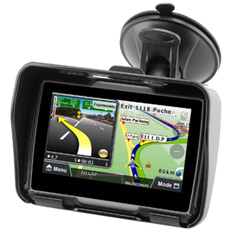 Navigateur GPS pour Moto GS-4302 - 4,3 pouces - Tactile