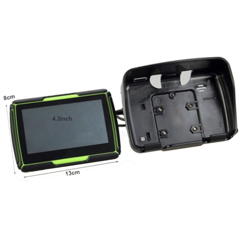 Navegador GPS para Moto GS-4302 - 4.3 pulgadas - Táctil