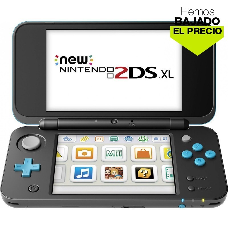 Nintendo New 2DS XL Negro/Turquesa