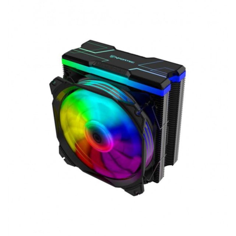 Ventilateur PC Nfortec Centaurus X 180W TDP A-RGB Noir - Ítem2
