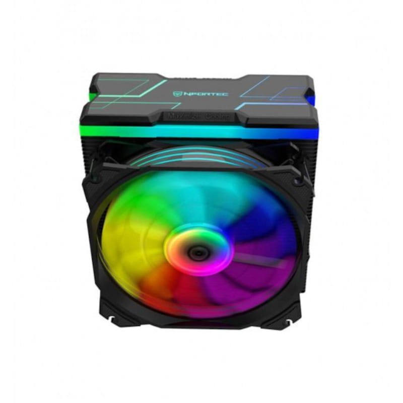 Ventilateur PC Nfortec Centaurus X 180W TDP A-RGB Noir - Ítem4