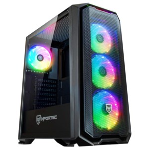 Nfortec Krater RGB Negro