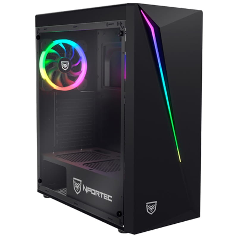 Nfortec Lynx RGB Negro - Ítem1