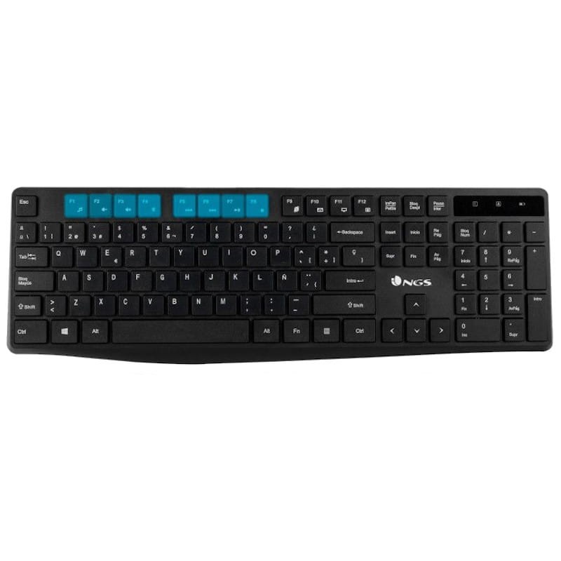 Kit clavier + souris sans fil NGS Allure noir - Ítem3