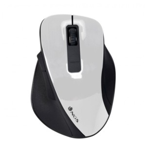 NGS Bow White - Souris sans fil 1600 DPI Noir et Blanc