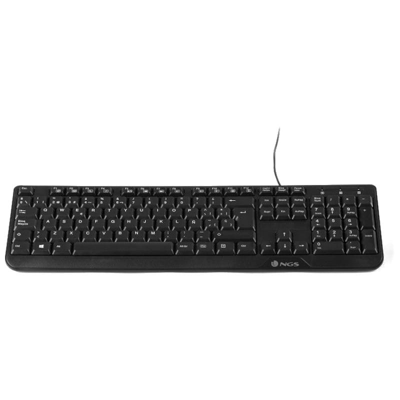 Teclado USB + Mouse NGS Cocoa Kit Preto - Item2