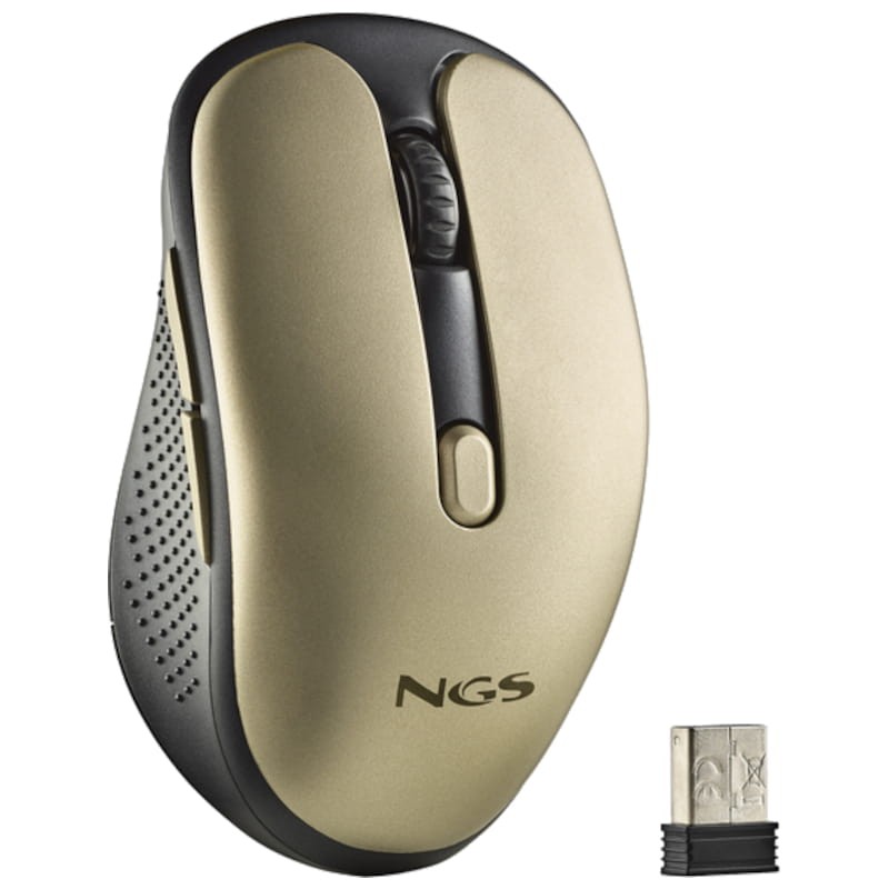 NGS EVO RUST USB 1600 DPI Oro - Ratón inalámbrico - Ítem2