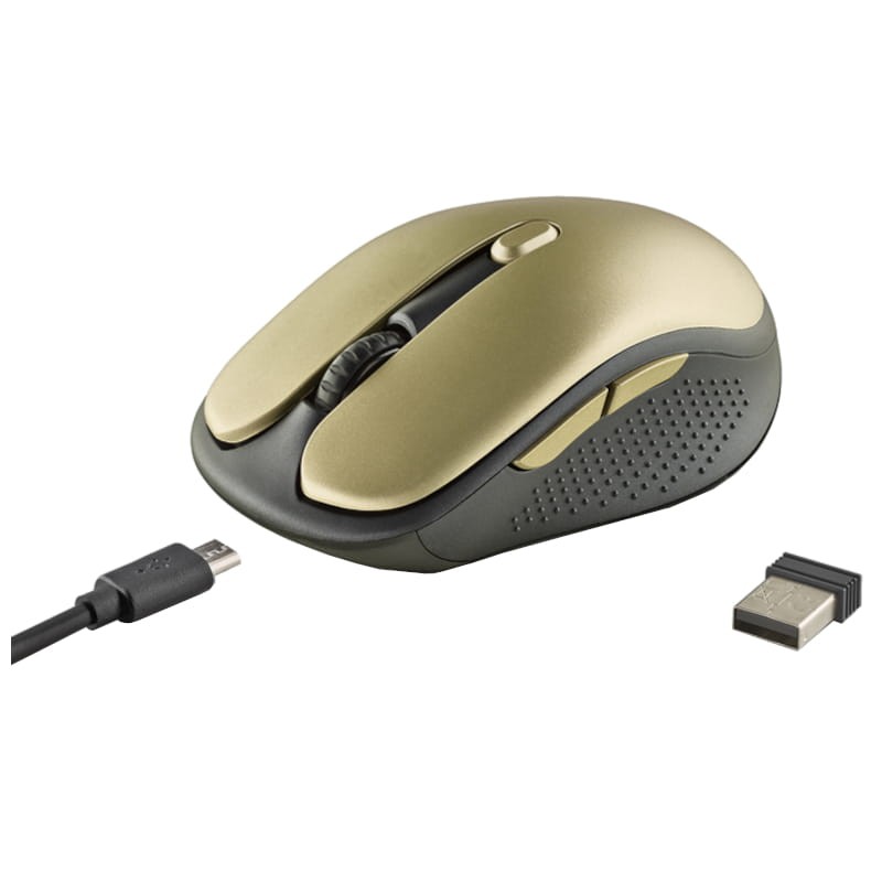 NGS EVO RUST USB 1600 DPI Oro - Ratón inalámbrico - Ítem3