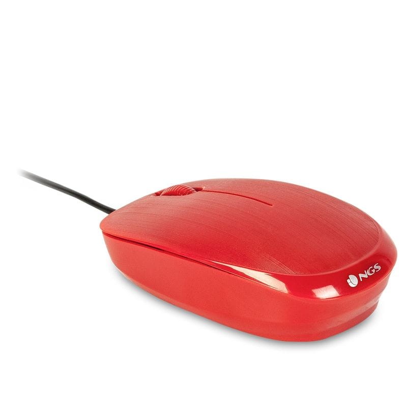 NGS Flame Mouse 1000 DPI - Vermelho - Item1