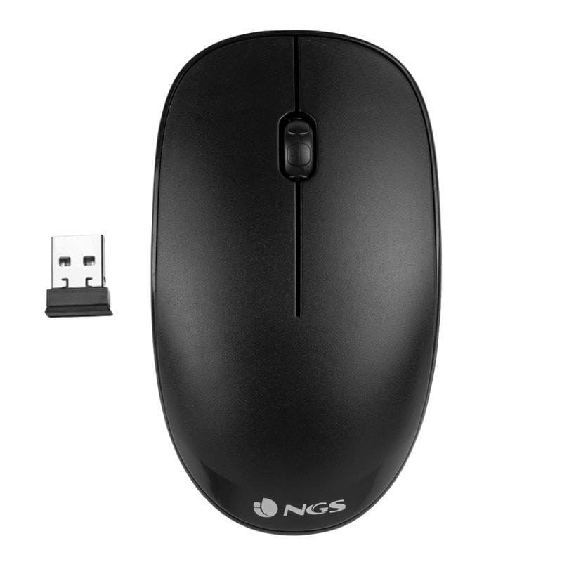 Mouse óptico sem fio NGS FOG preto - Item3