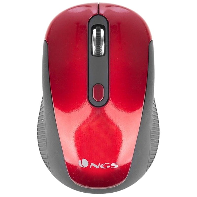 Mini souris sans fil M187 de Logitech - rouge