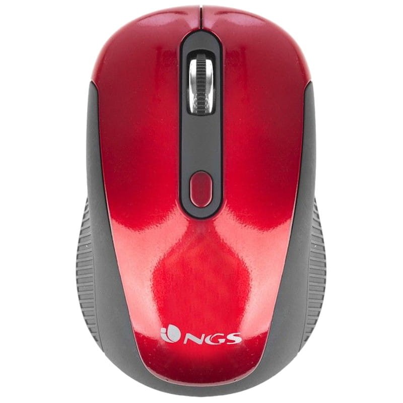 Souris sans fil NGS HAZE 1600 DPI - Rouge