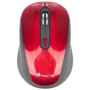 Souris sans fil NGS HAZE 1600 DPI - Rouge