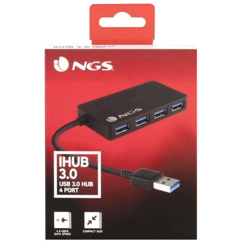 NGS IHub 3.0 con 4 puertos USB 3.2 Gen 1 - Ítem4