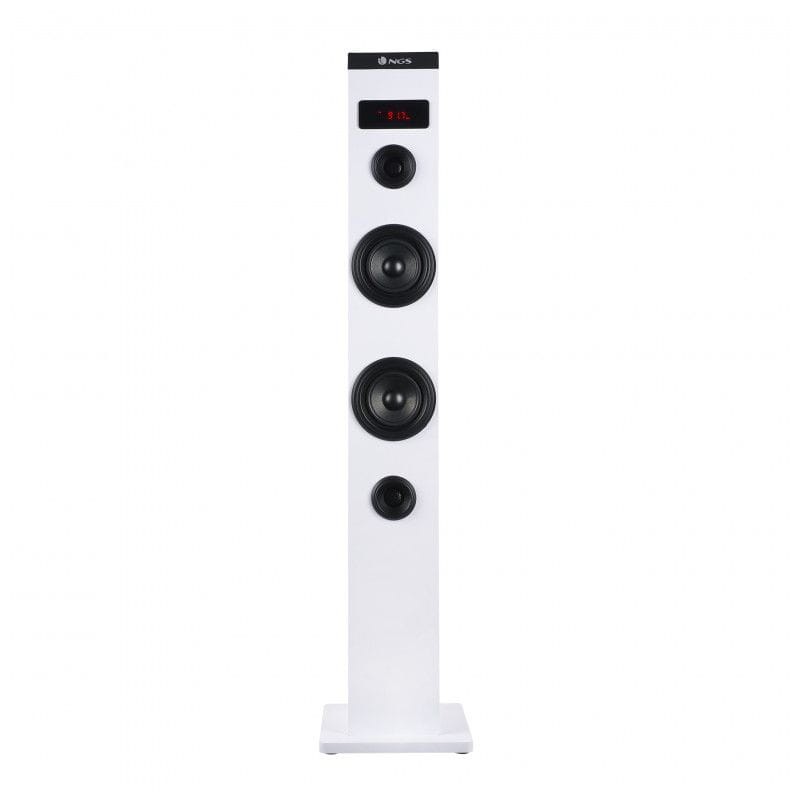 NGS Sky Charm Torre de sonido Bluetooth 50 W Blanco - Ítem