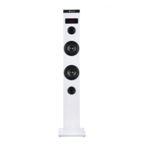 NGS Sky Charm Torre de sonido Bluetooth 50 W Blanco