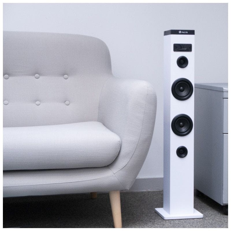 NGS Sky Charm Torre de sonido Bluetooth 50 W Blanco - Ítem8