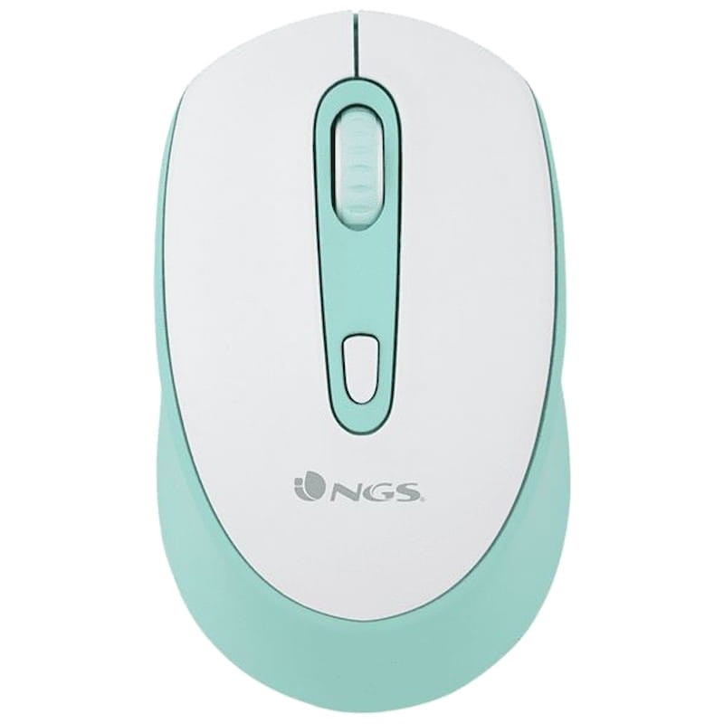 NGS SMOG MINT-RB - Souris sans fil 2400 DPI - Blanc et Vert - Ítem