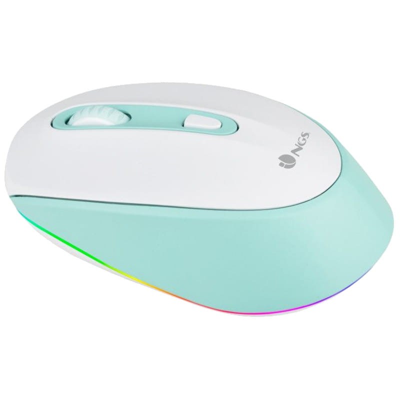 NGS SMOG MINT-RB - Souris sans fil 2400 DPI - Blanc et Vert - Ítem3