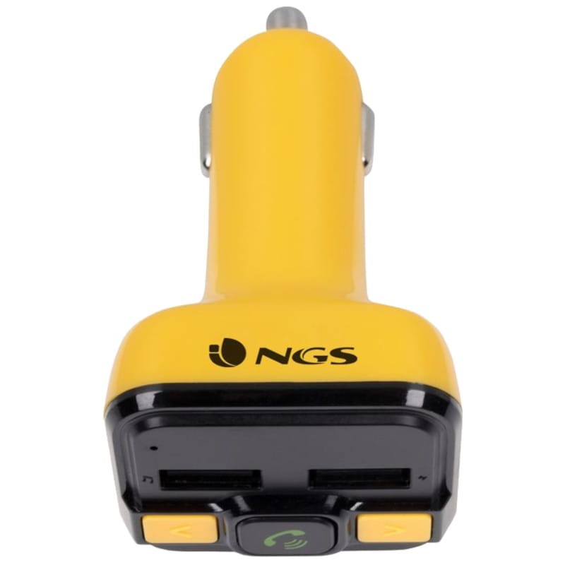 NGS Spark BT Curry LED Bluetooth MicroSD Jaune - Transmetteur FM pour Voitures - Ítem