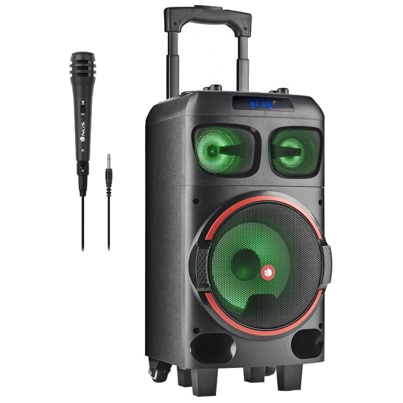 Alto-falante Bluetooth NGS WILD DUB ZERO Preto - Item