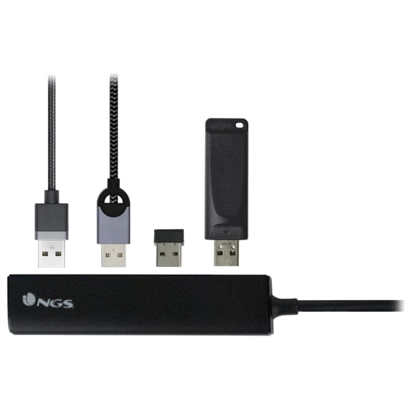 NGS Wonder HUB 4 USB 3.0 vers Type-C - Ítem1
