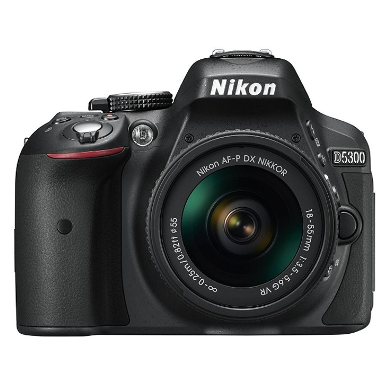Nikon D5300 + AF-P DX 18-55 mm VR Negro