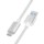 Nilkin Elite Cable USB 3.0 Tipo C - Color Plateado; vista frontal con el cable enrollado - Ítem3
