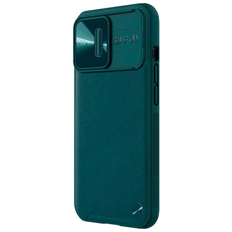 Funda CamShield Leather de Nillkin para iPhone 13 Pro Verde - Ítem2