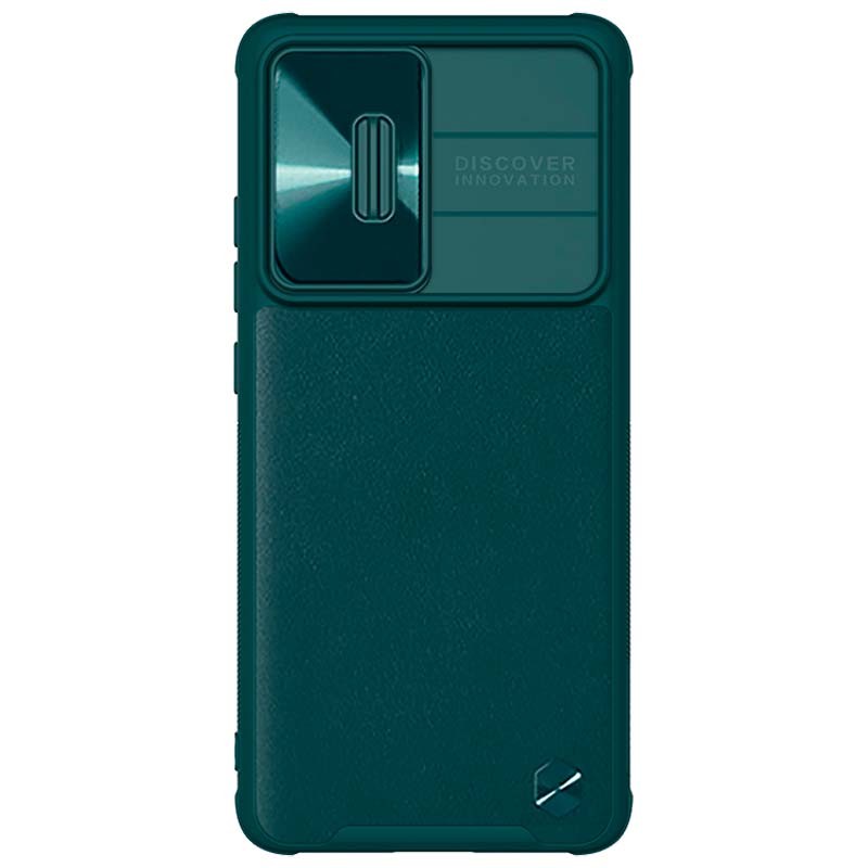 Funda CamShield Leather de Nillkin para Xiaomi 12 / 12X Verde - Ítem