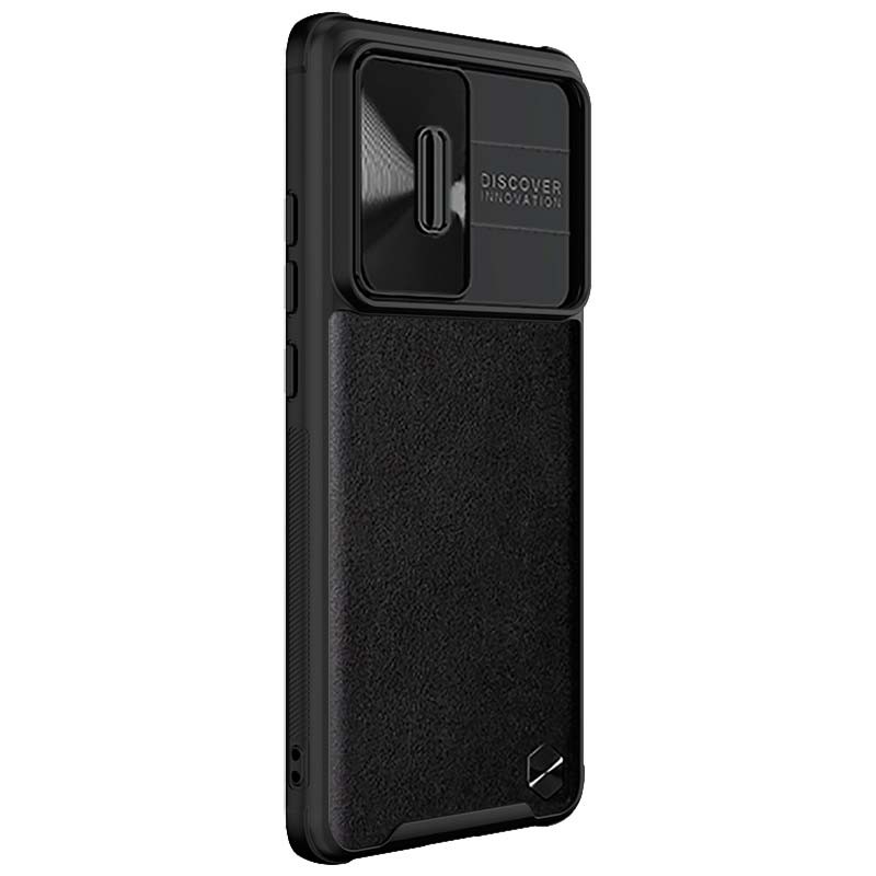 Funda CamShield Leather de Nillkin para Xiaomi 12 / 12X Negro - Ítem1