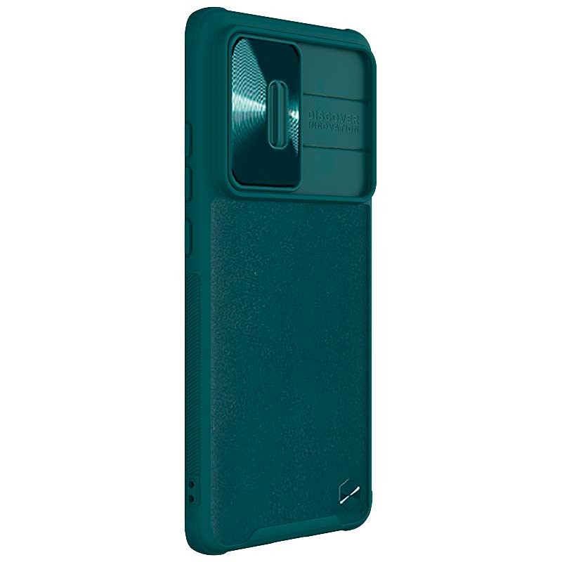 Funda CamShield Leather de Nillkin para Xiaomi 12 / 12X Verde - Ítem1