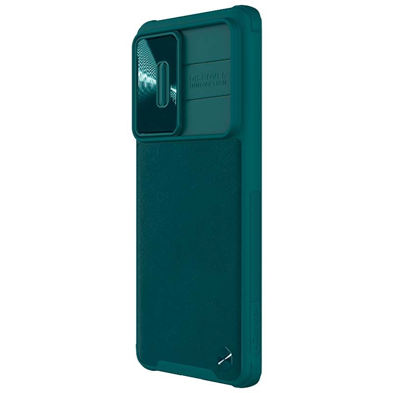 Funda CamShield Leather de Nillkin para Xiaomi 12 / 12X Verde - Ítem2