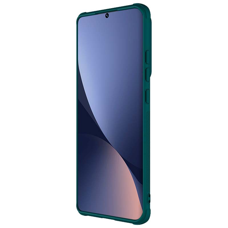 Funda CamShield Leather de Nillkin para Xiaomi 12 / 12X Verde - Ítem4