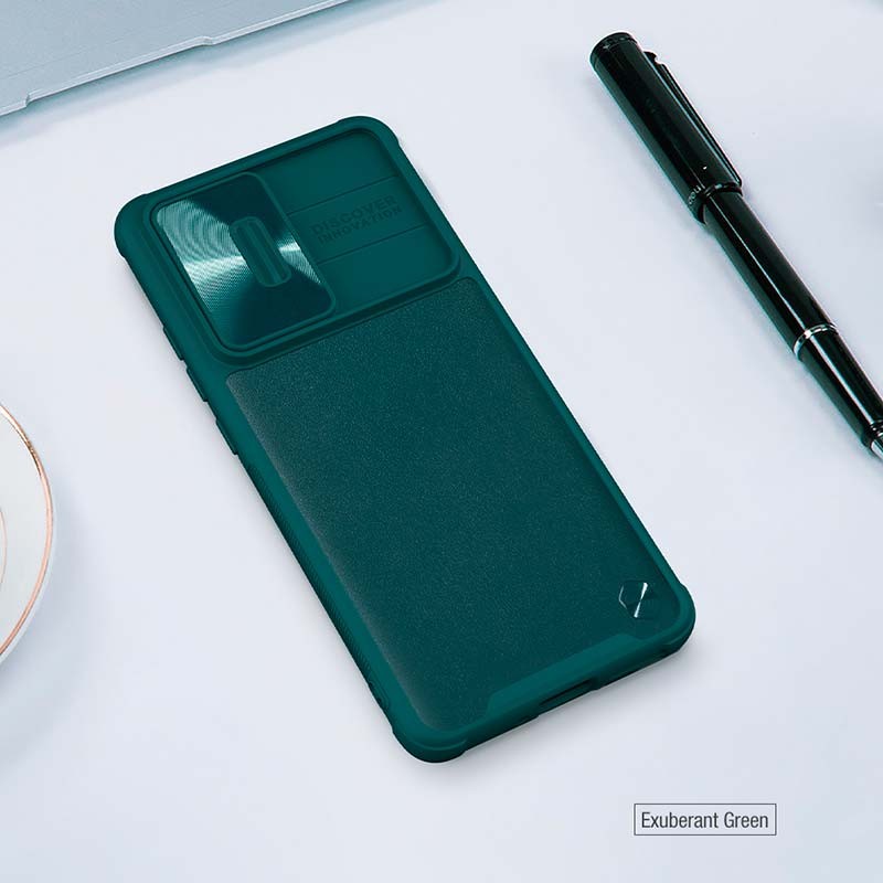 Nillkin Capa CamShield Leather Xiaomi 12 / 12X Verde - Item5