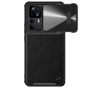 Nillkin Capa CamShield Leather Xiaomi 12T / 12T Pro Preto