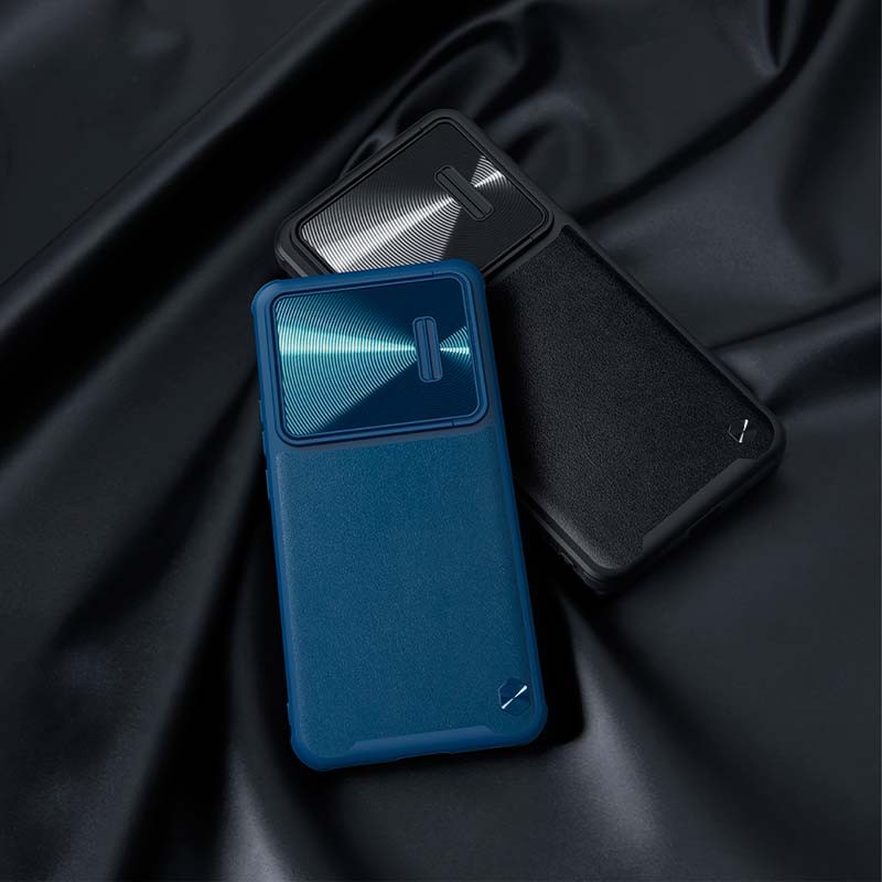 Nillkin Capa CamShield Leather Xiaomi 12T / 12T Pro Preto - Item5