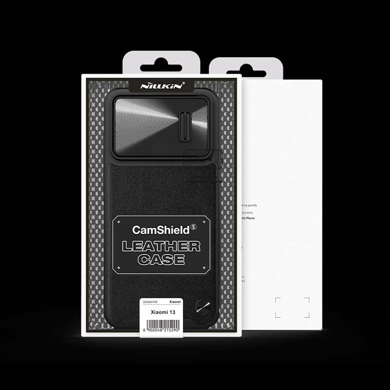 Nillkin Funda CamShield Leather Xiaomi 13 Negro - Ítem7