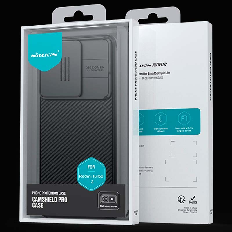 Coque CamShield Pro noir de Nillkin pour Xiaomi Poco F6 5G - Ítem8